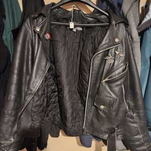 Vintage leather jacket